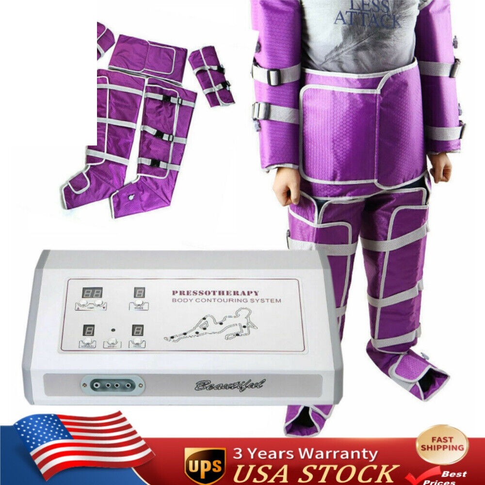 US Air Pressure Pressotherapy Suit Lymphatic Drainage Air Wave Pressure Machine