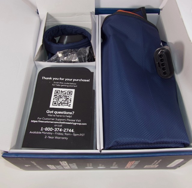 Sharper Image Flex Air Compression Recovery Boots Small/Medium Size 5′-5′-8″