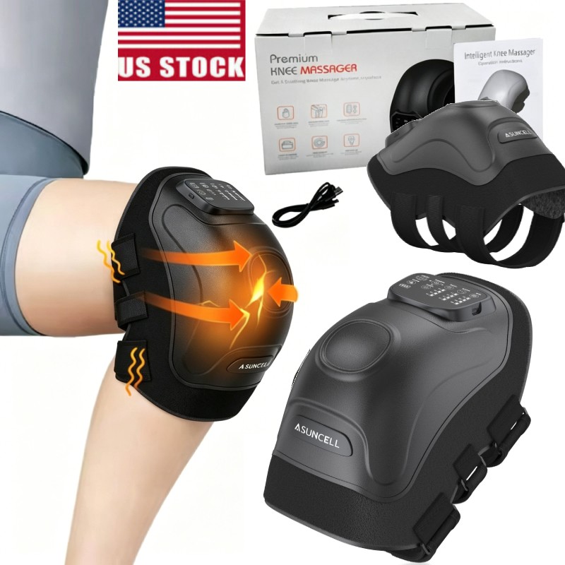 Heater and Leg Circulation Relaxation Massager Foot Compression for Knee Ankle