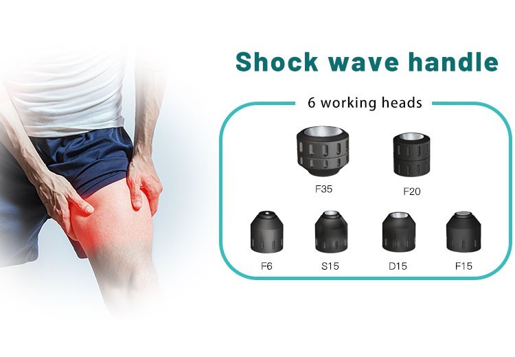 New 10Bar ESWT Shock Wave Therapy Device Physical Pain Relief Home Use US
