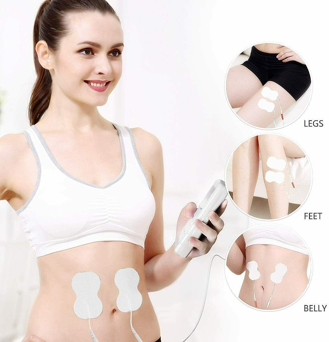 OSITO 6pcs Replacement Electrode TENS Pads Sheet for TENS Unit EMS TENS Massager