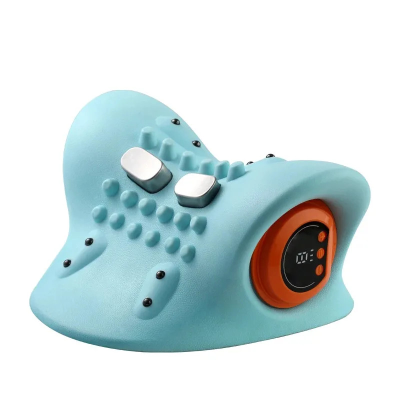 NECK MASSAGER 2026, Neck And Shoulder RELAXER With HEAT 3 Modes Portable Pillow