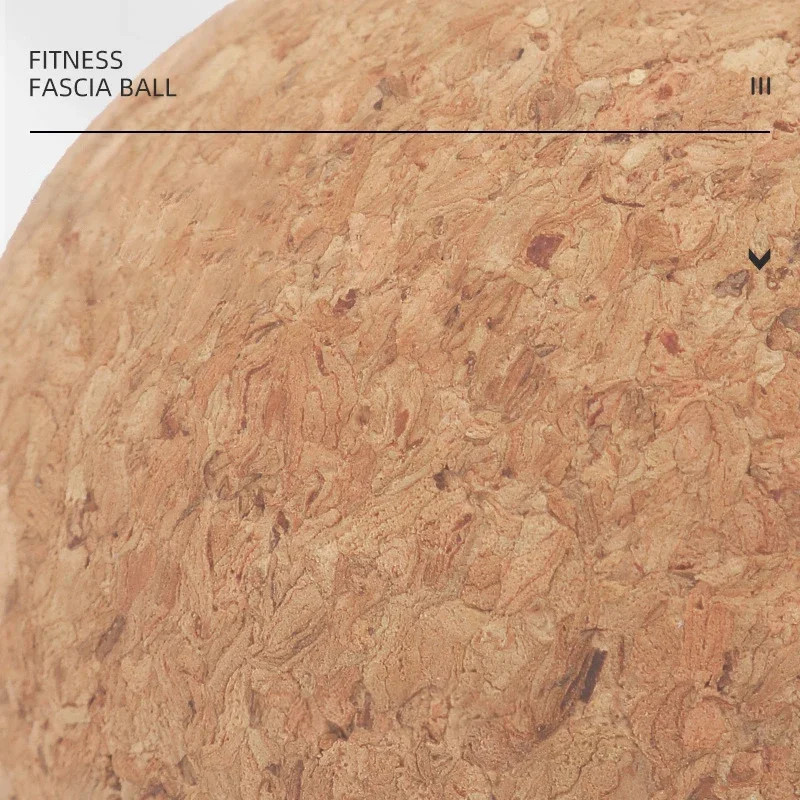 Excellent Ultralight Cork Massage Ball for Muscle Recovery and Tension Relief Yo
