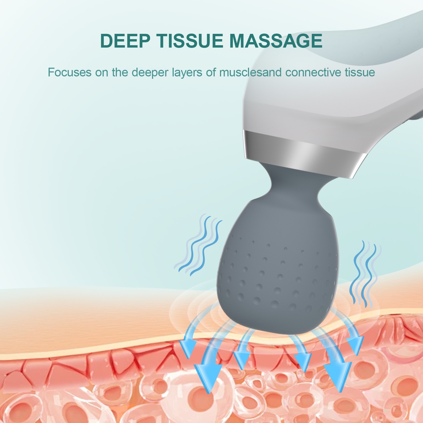 Portable Multi Functional Rechargeable Massager Vibration Massage Hammer Handhel