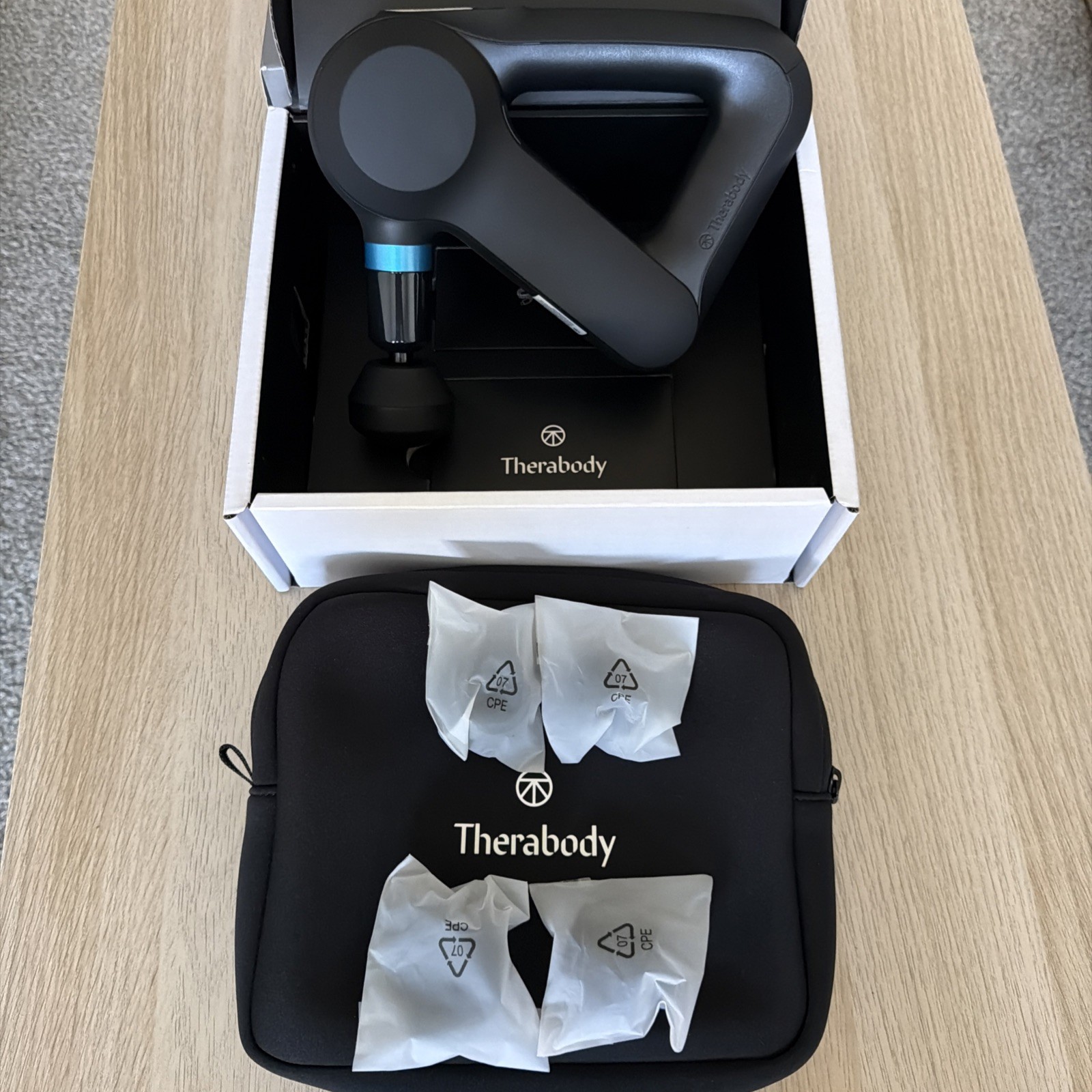 Theragun Elite Black Percussion Massage Gun for Physical Therapy