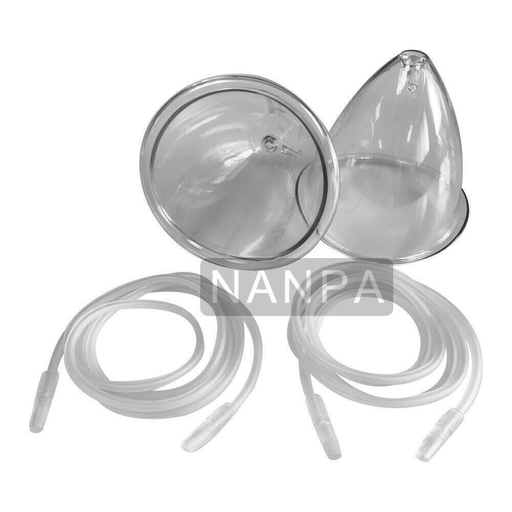 2pcs 90ml Breast Cups Replacement For Vacuum Therapy Breast Enhancement Machine