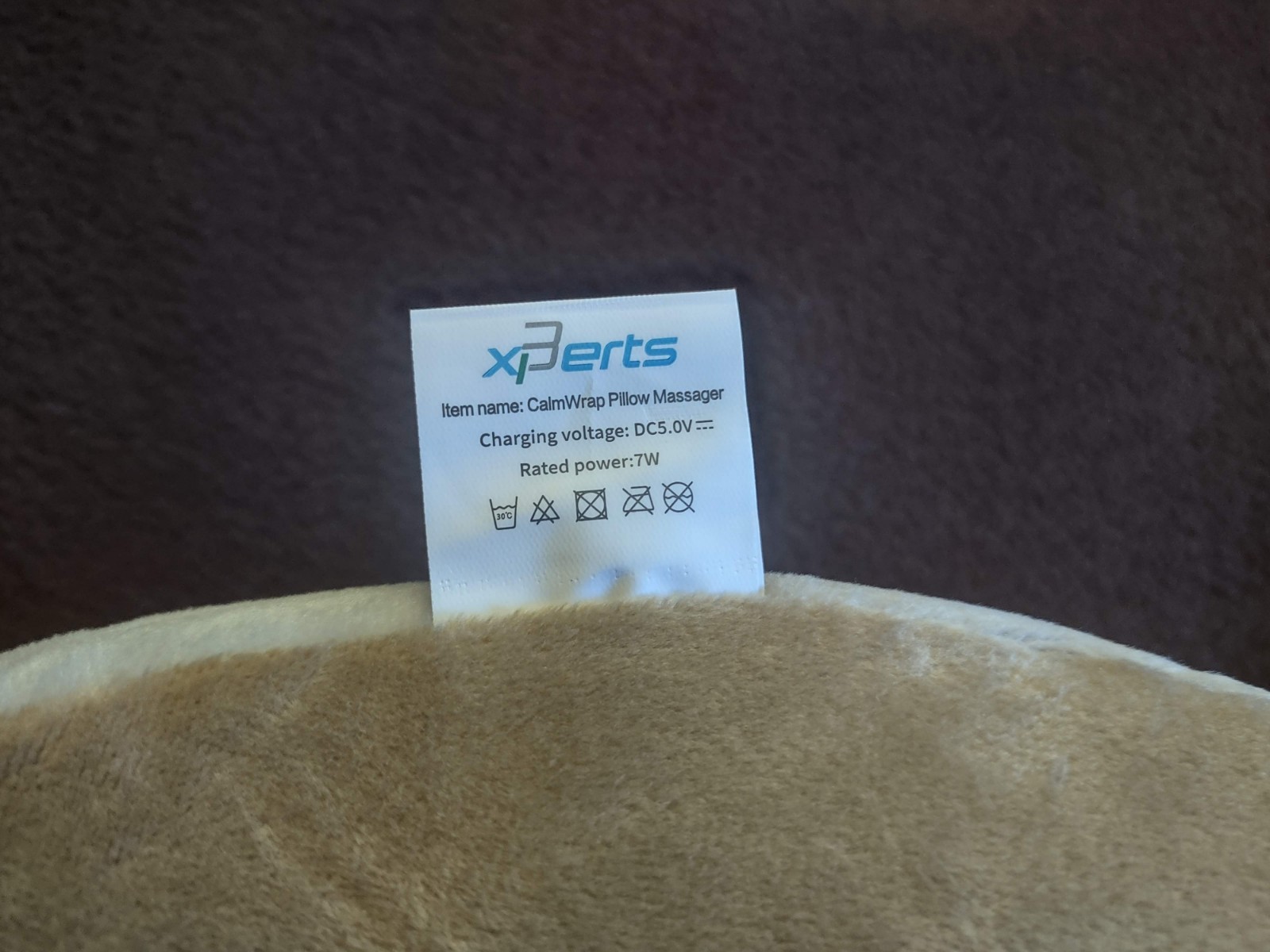 3P Experts Calm Wrap – PILLOW – Memory Foam Massager – New