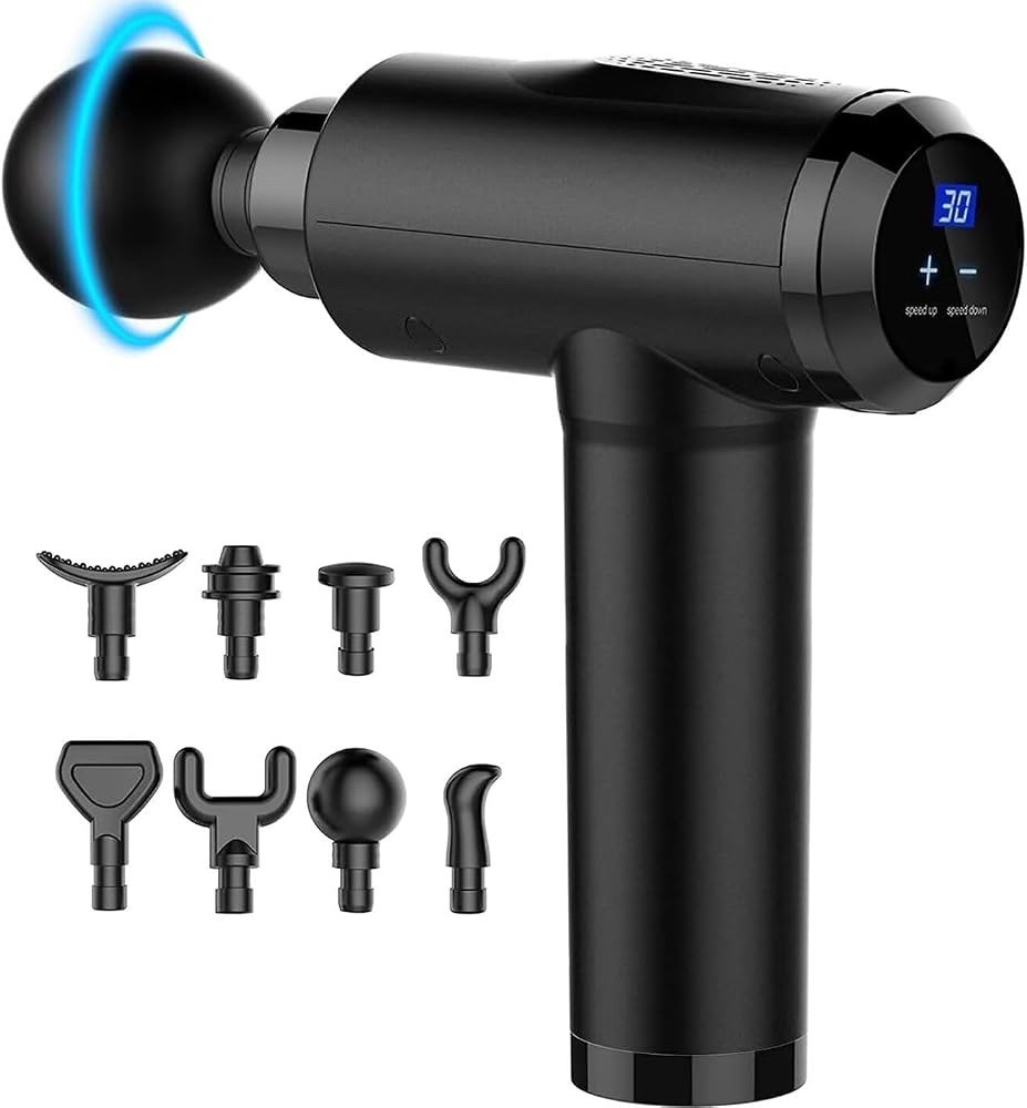 Massage Gun Deep Tissue Muscle Percussion Massager Handheld Quiet