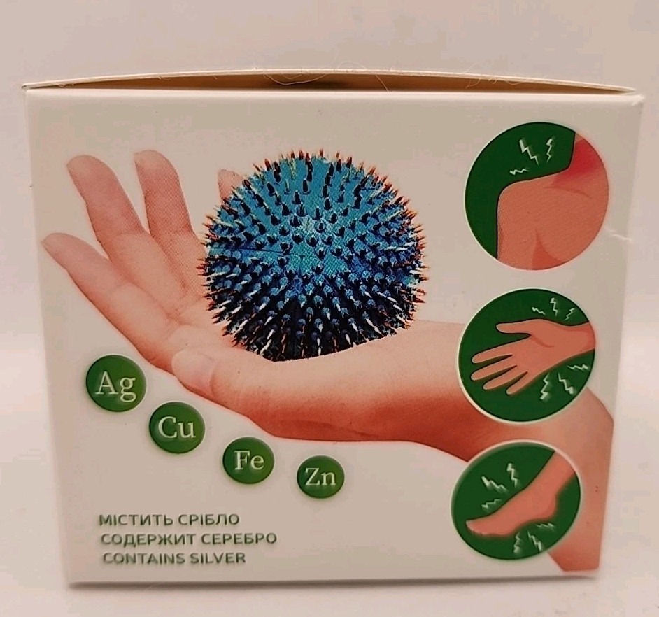 NEW Lyapko Hand/Foot Massage Back 4.0 Ag 656 Spikes in Black