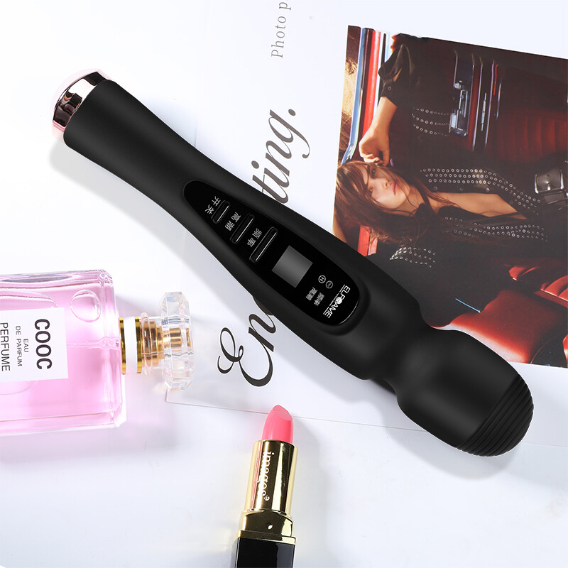 Handheld massager with 12 speed vibration modes, suitable for full body massage