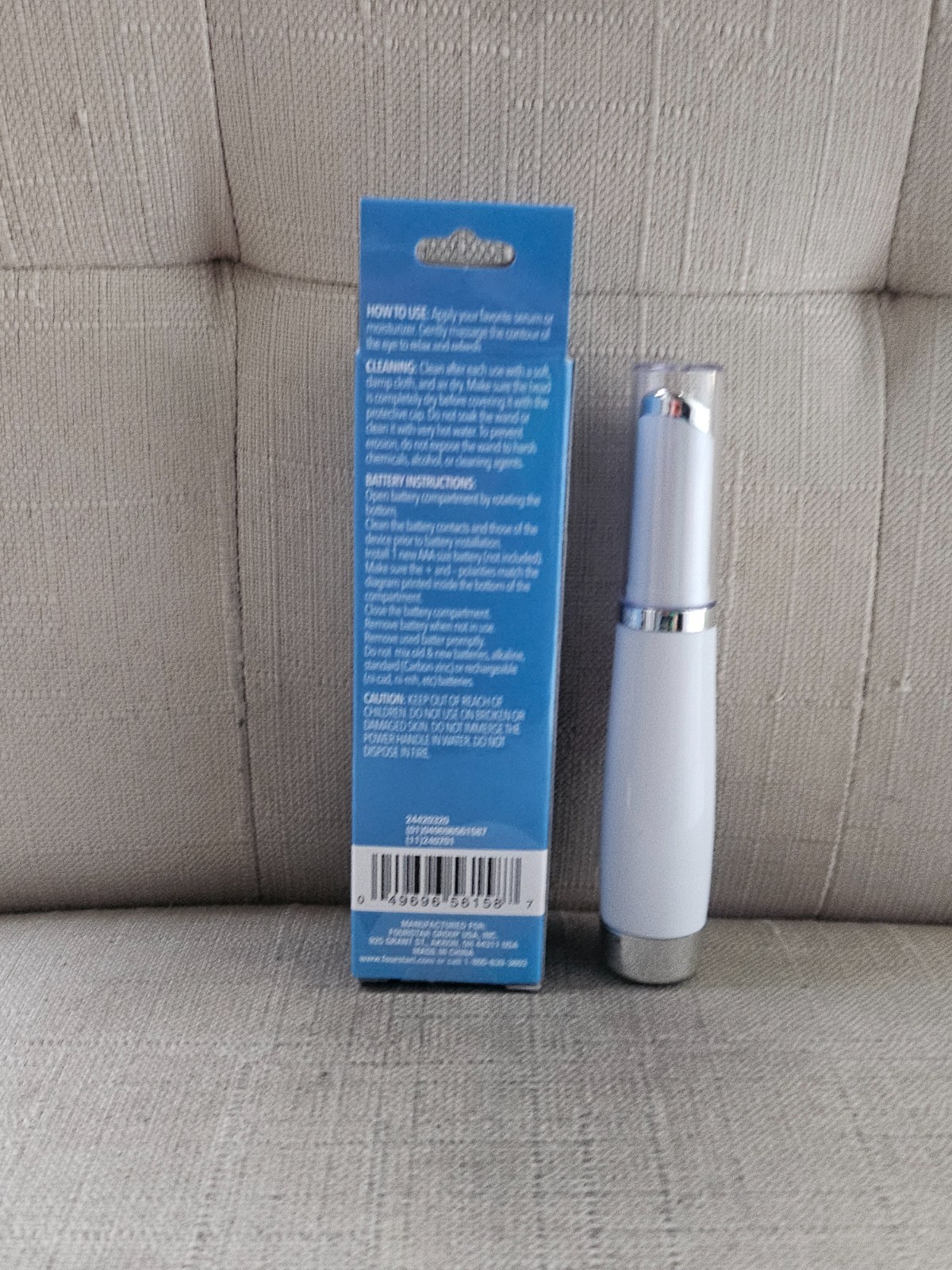 Vibrating Under Eye Massager Handheld Beauty Tools ReducePuffiness Dark Circle