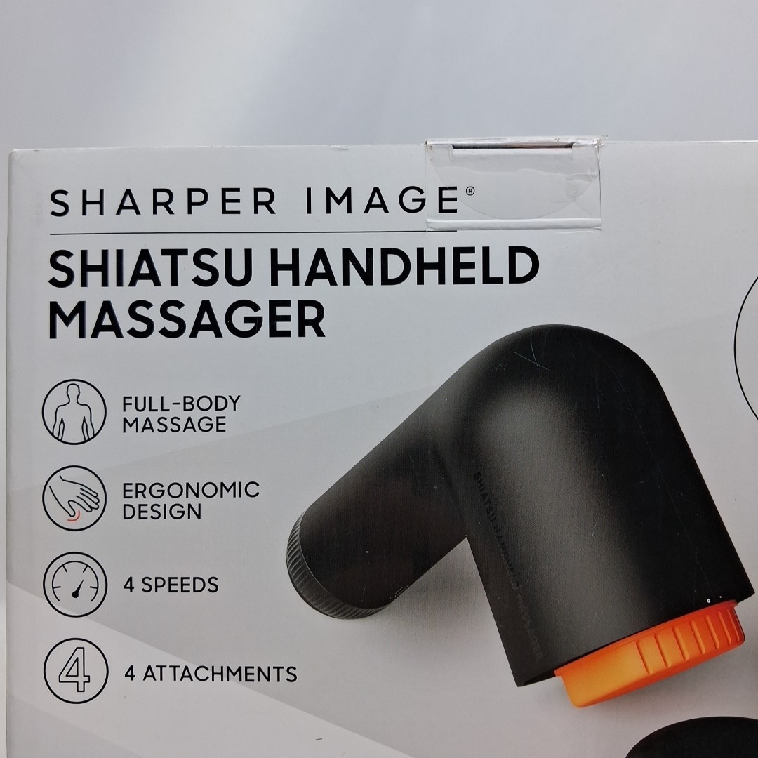 Sharper Image 12762 Orbital Full Body Massager 4 Speeds Open Box