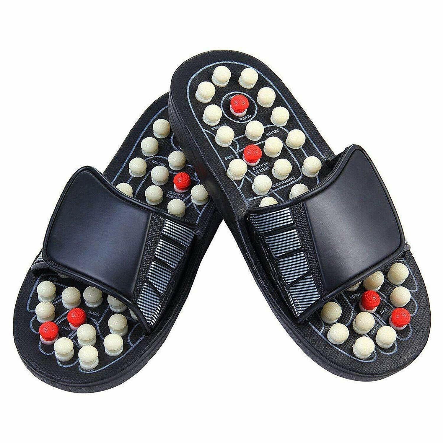 Acupressure and Magnetic Therapy Accu Paduka Slippers Unisex Size 5, 6, 7, 8, 9