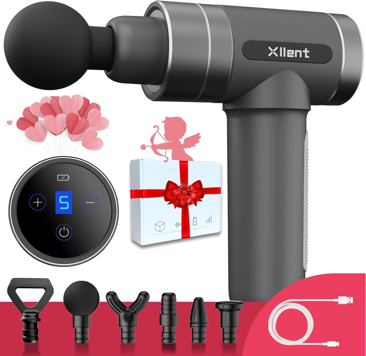 Massage Gun – Mothers Day Gifts for Mom from Daughter,Portable Super Quiet Elect