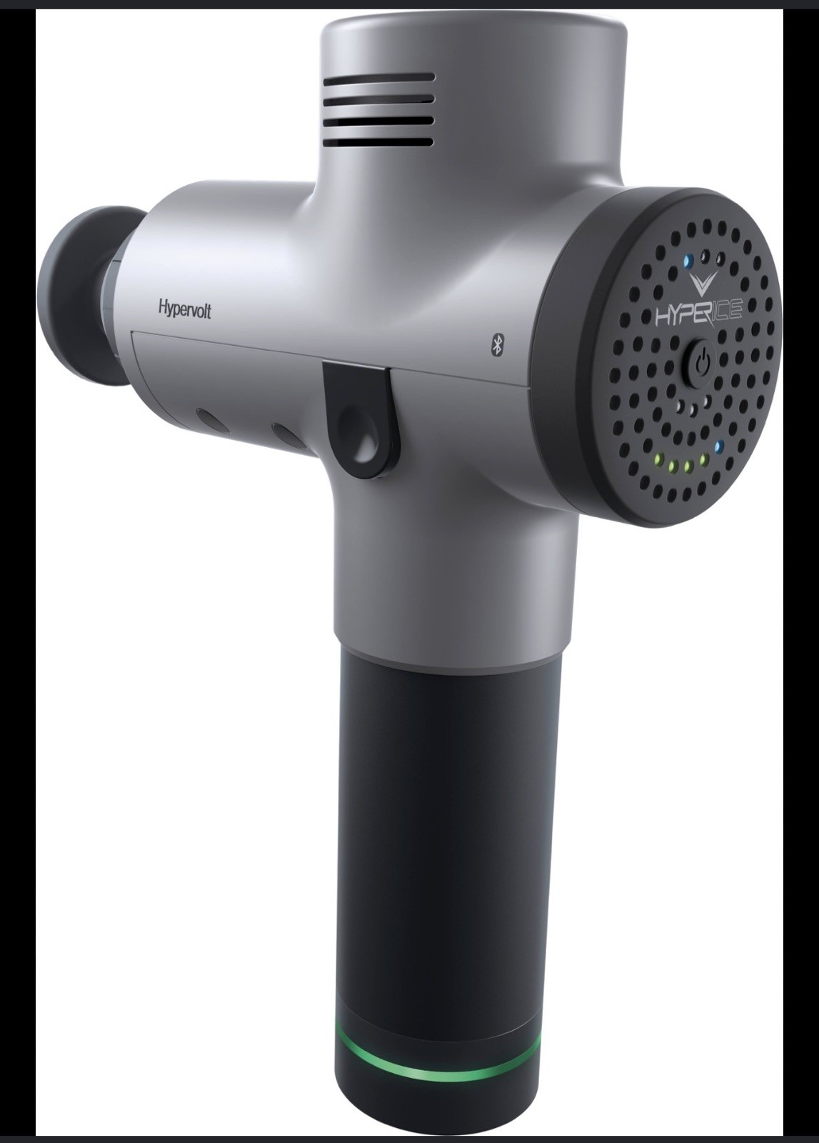 Hyperice Hypervolt Plus Bluetooth Percussion Massage Gun Device Silver