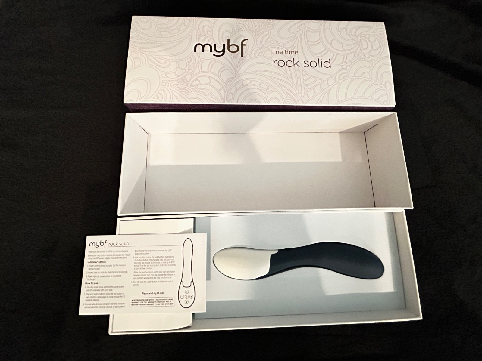 MYBF Rock Solid – Java – Personal Body Stimulator Female Massager