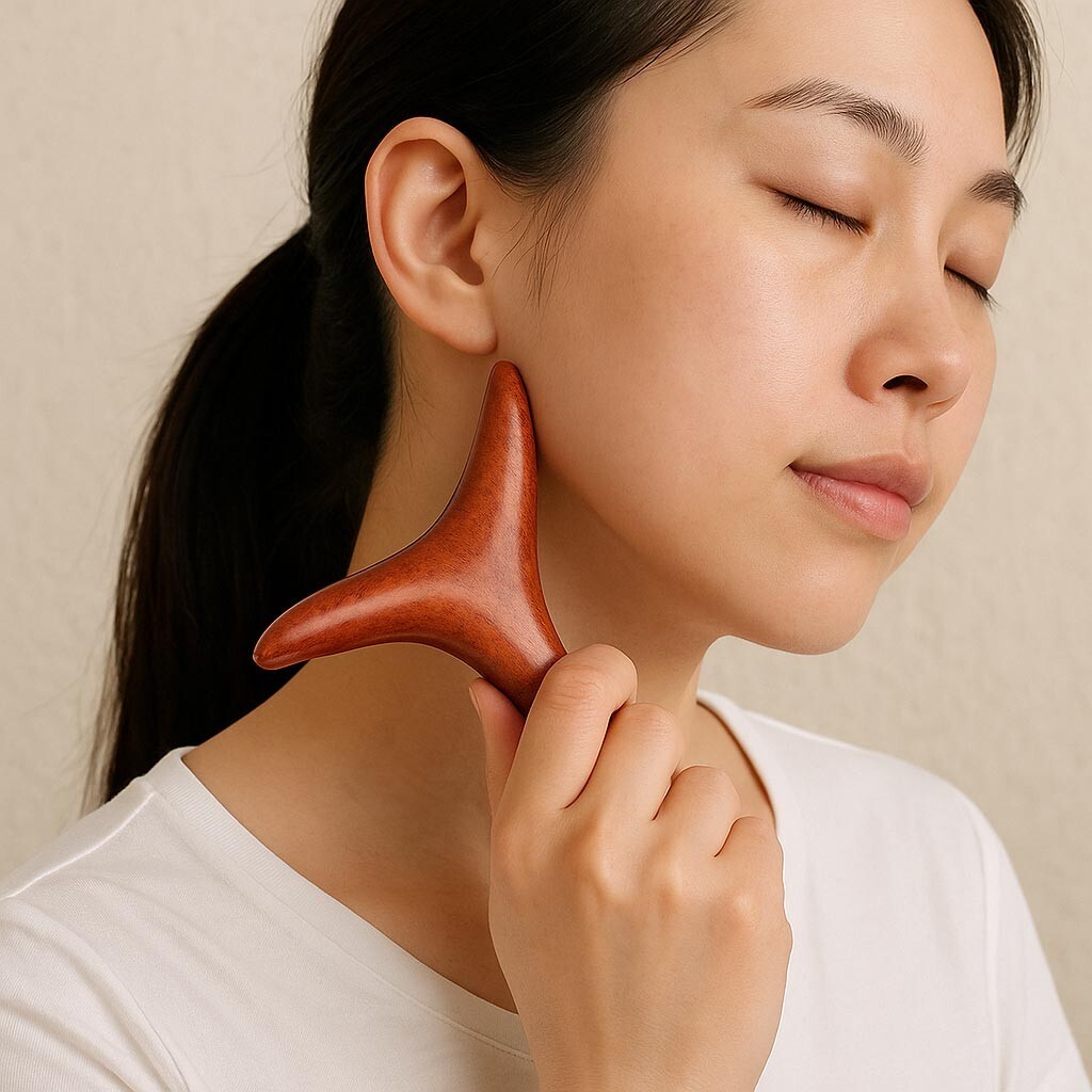 Wooden Trigger Point Gua Sha Massage Tool – Neck, Foot, Back & Body Therapy
