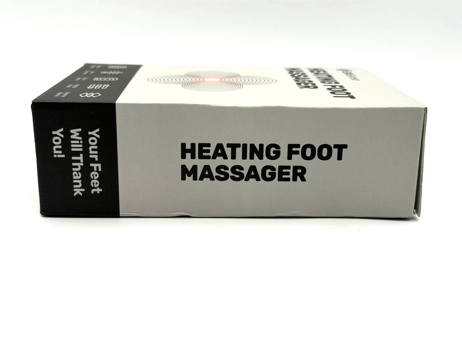 EMSense Pulsating Heating Therapy Foot Massager Cordless Vibration – Brand New