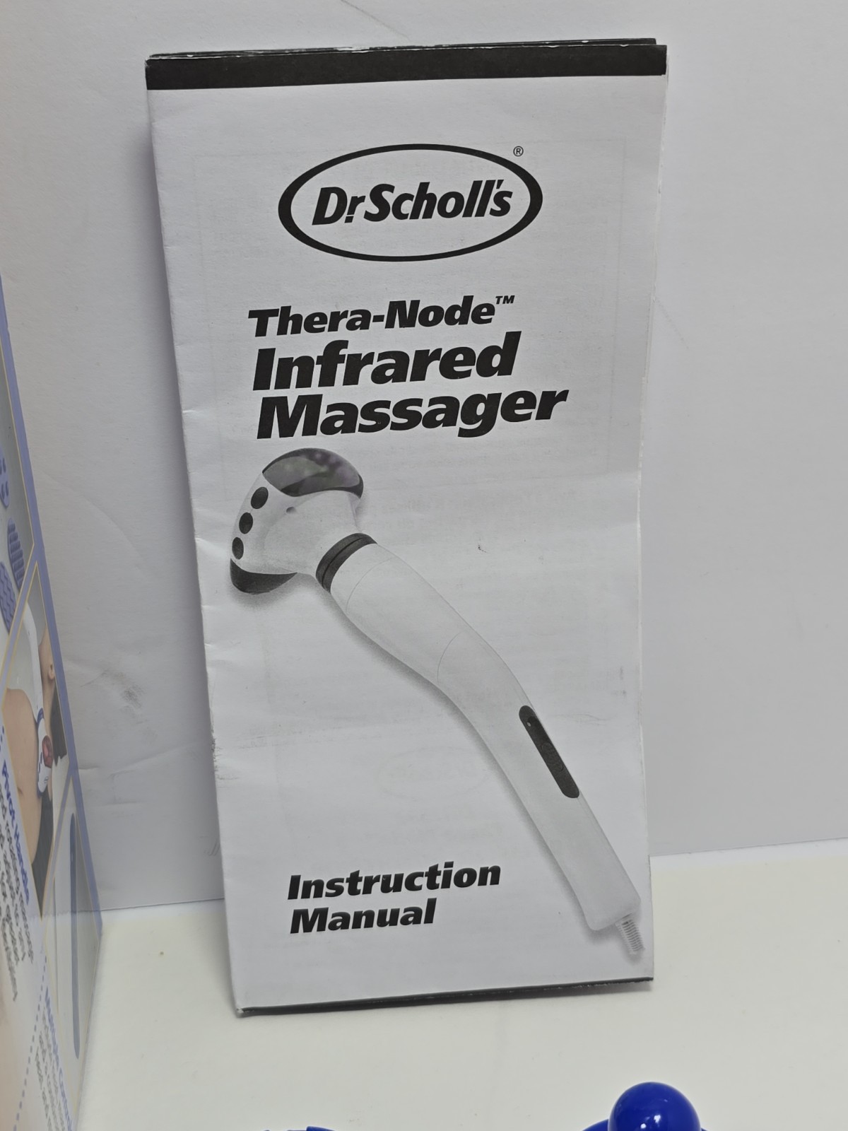 Dr. Scholl’s Thera-Node Infrared Massager 6 Attachments DR7532 Open Box Tested!