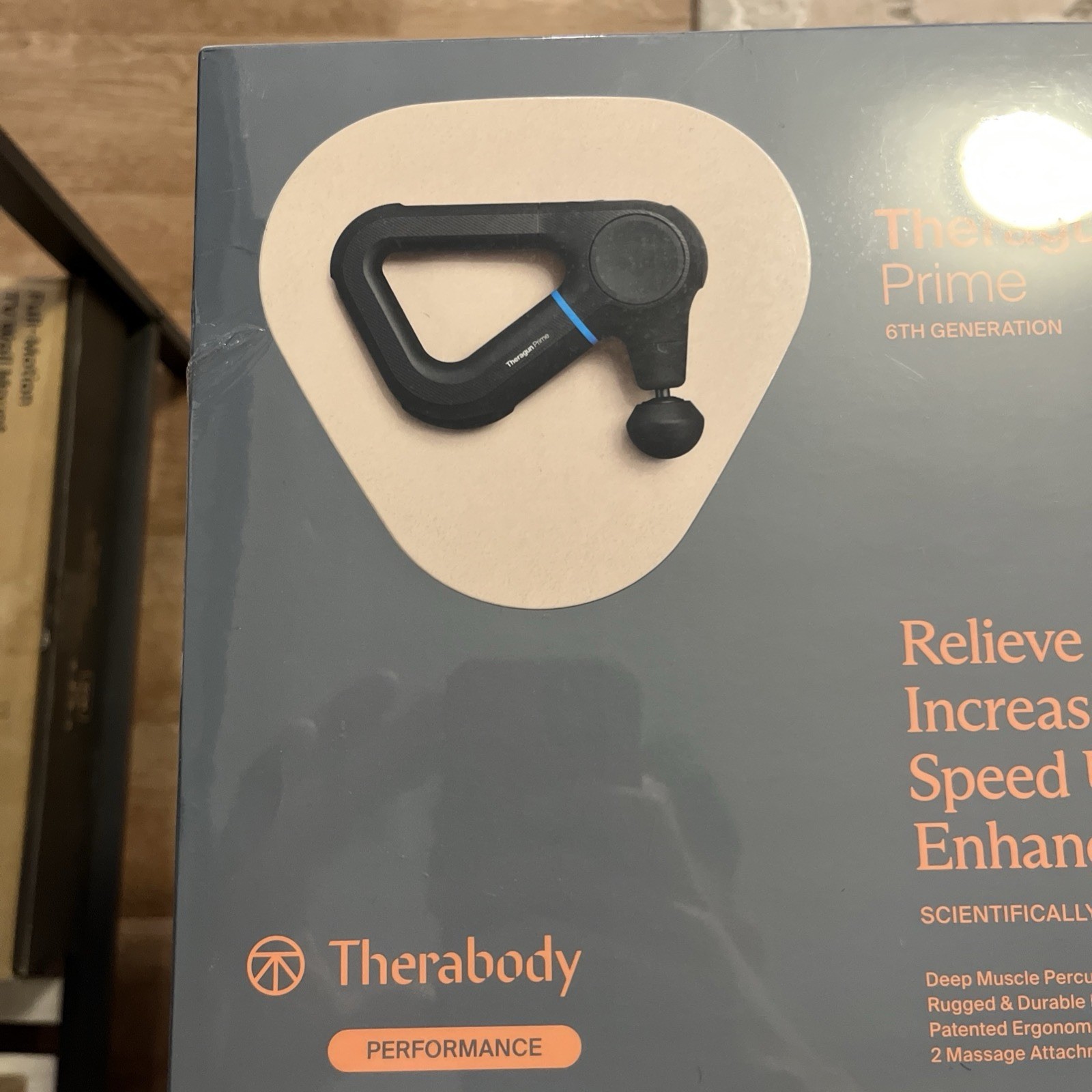 NEW Theragun Prime 6th Generation Durable Design Black Percussive Massage Gun