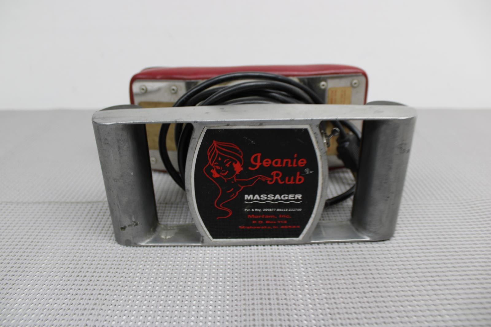 Vintage Jeanie Rub Massager Morpam Model M69-315A Full Body Deep Tissue Vibrator