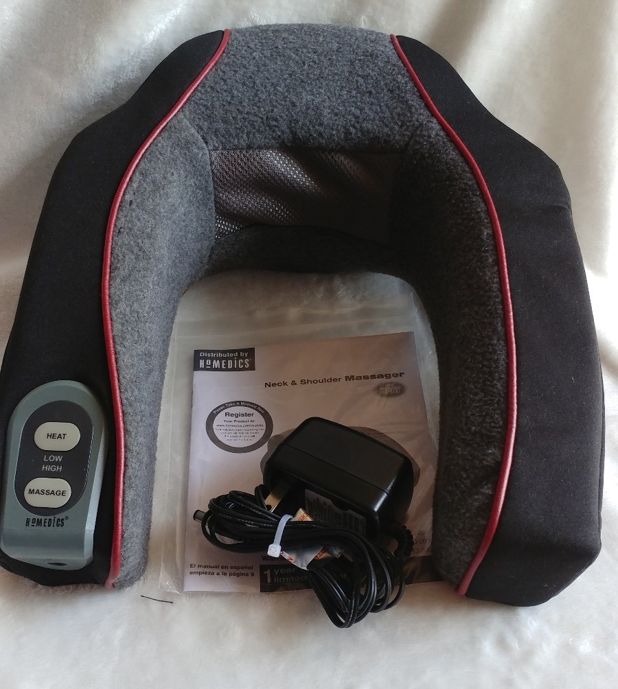 Homedics Neck Shoulder Massager with Heat NMSQ-200-2 EUC