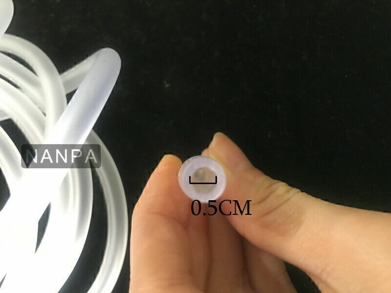 2PCS Clear Tubes Replace Soft Hose Tubing For Vacuum Therapy Cupping Machine