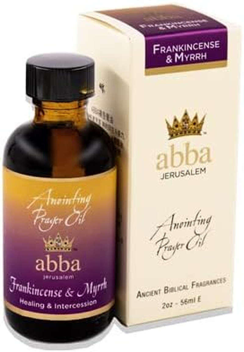 Abba Christian Products Frankincense & Myrrh Anointing Oil (2 Oz) 1 Pk (FMN2)