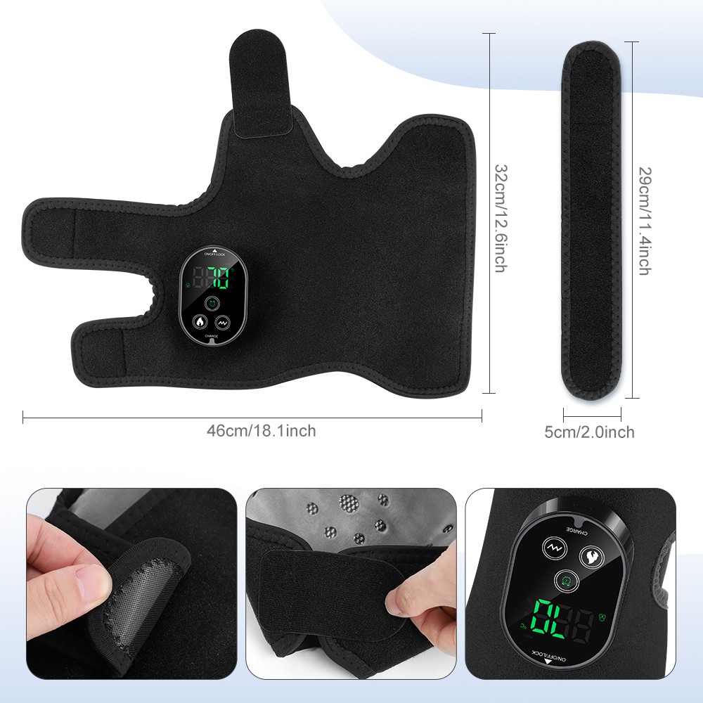 1/2PC Foot Renew Massager for Neuropathy 3-in-1 Cordless Foot and Ankle Massager