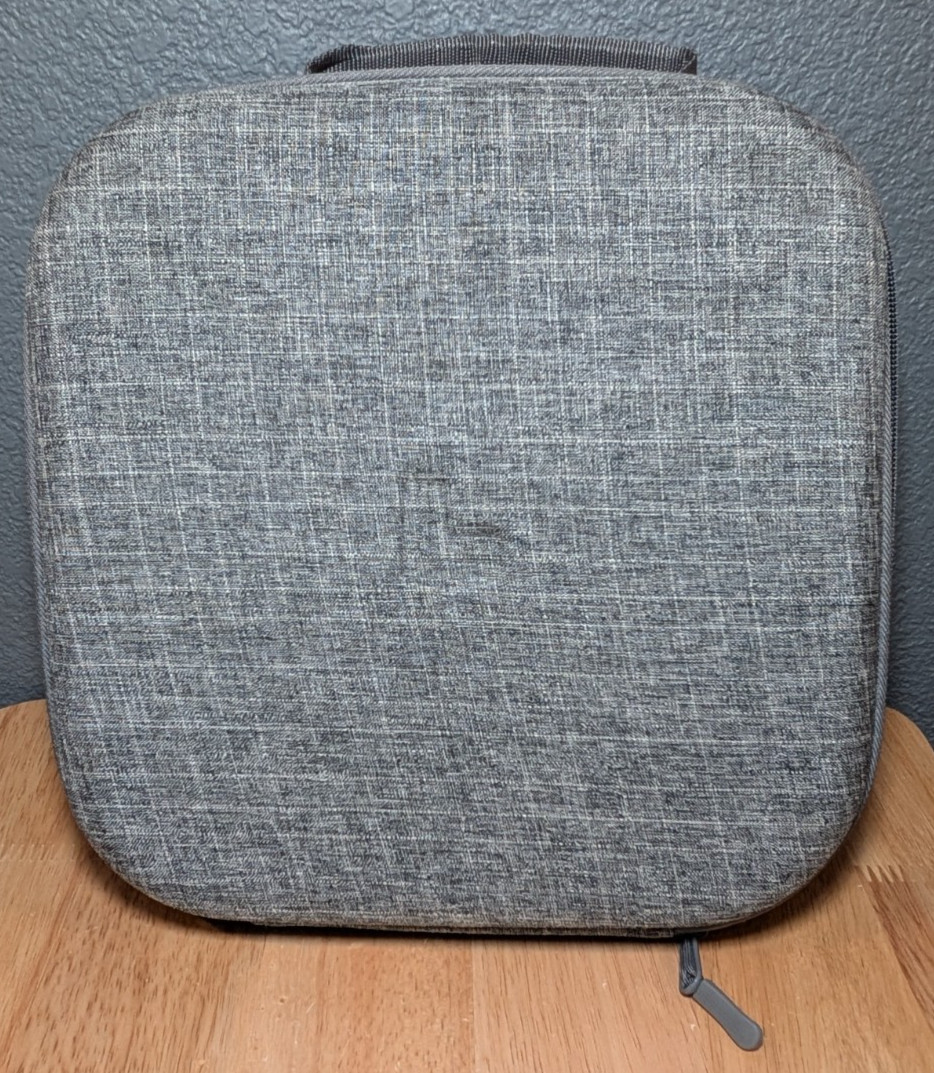 Sharper Image Power Percussion Massager Replacement Carrying Case Grey Molded