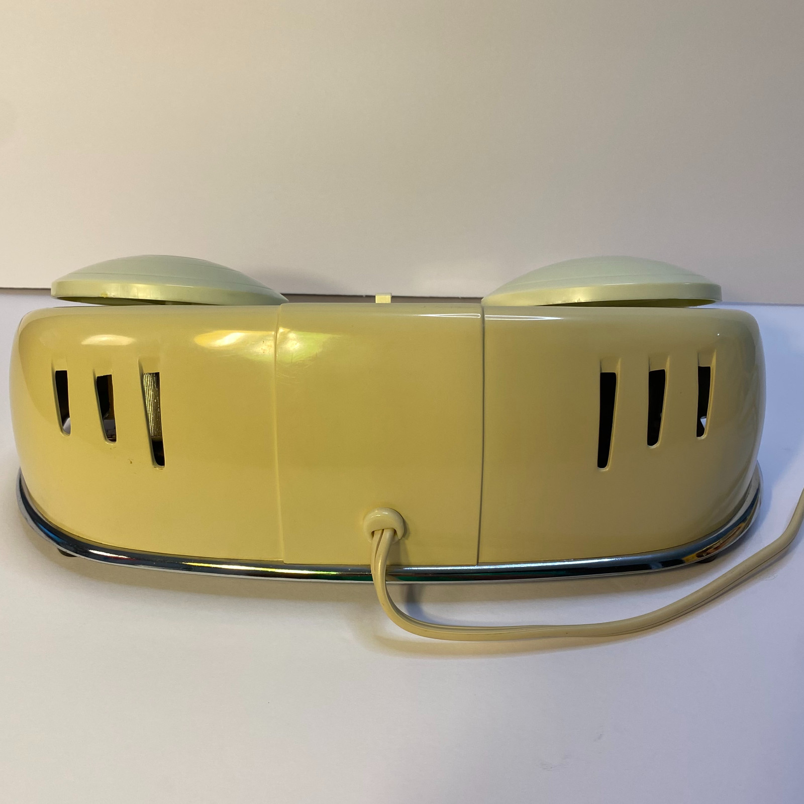 Dr Scholl’s Foot Massager Hands Free Vibrating Dual Head 1970s w/Advertising Box