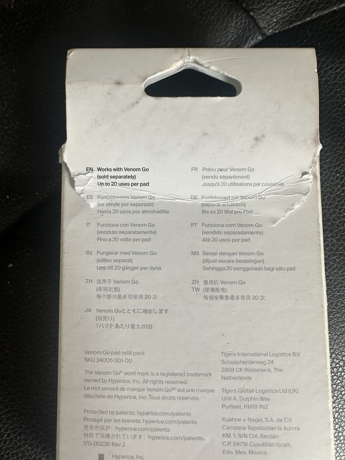 Hyperice Venom Go 3 Pad Refill