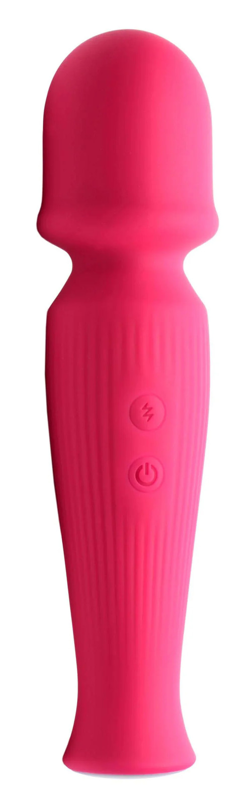 Silicone Wand Massager – Magenta