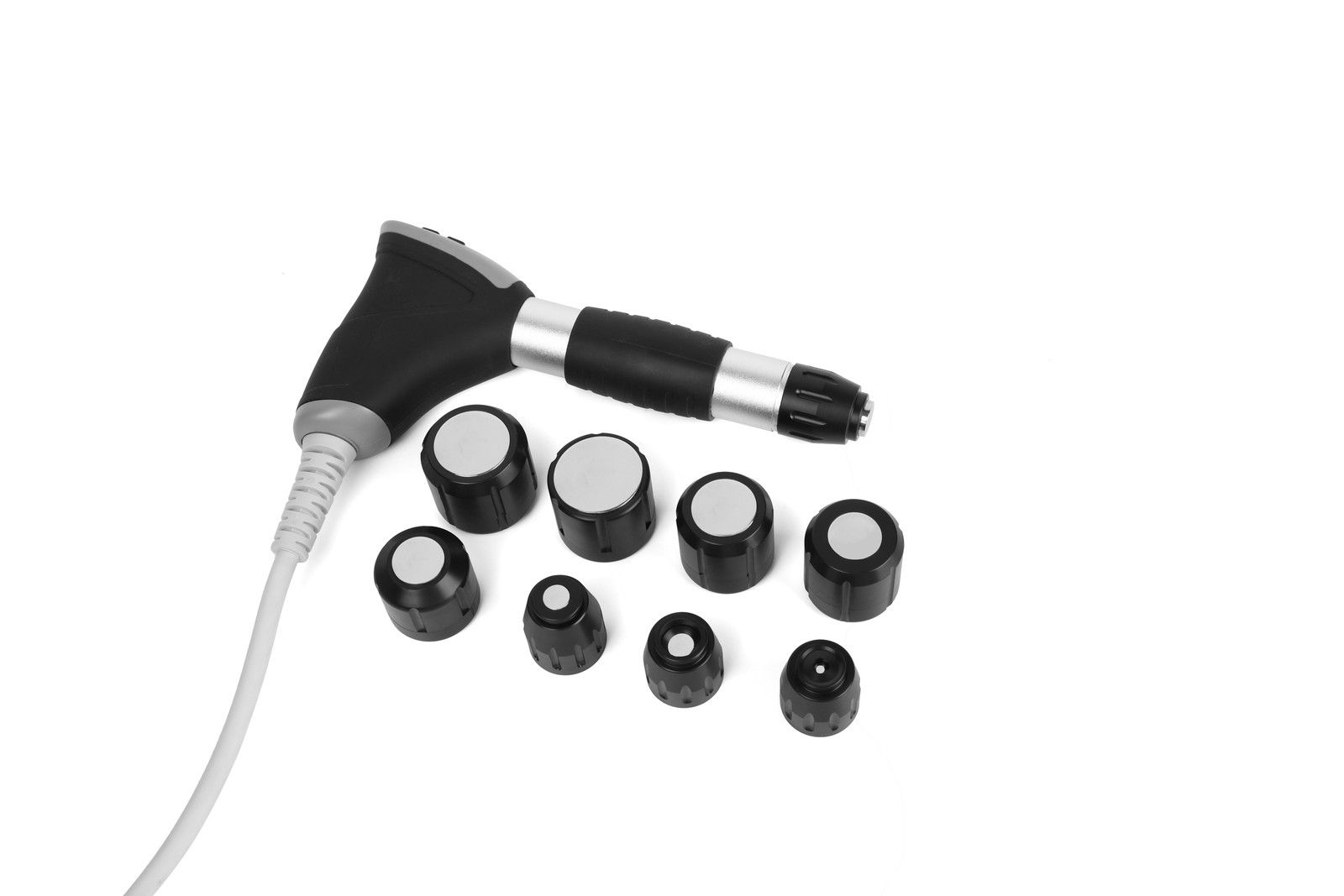 10 Bar Pneumatic Shockwave Therapy Machine ESWT Shock Wave ED Muscle Pain Relief