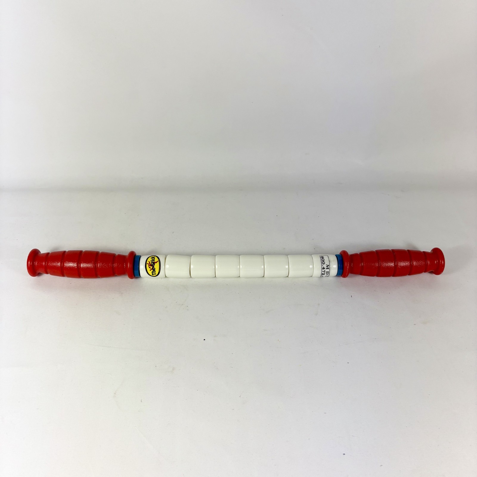 The Stick Body Roller Massage Therapy Tool Original 18.5″ Red Handle