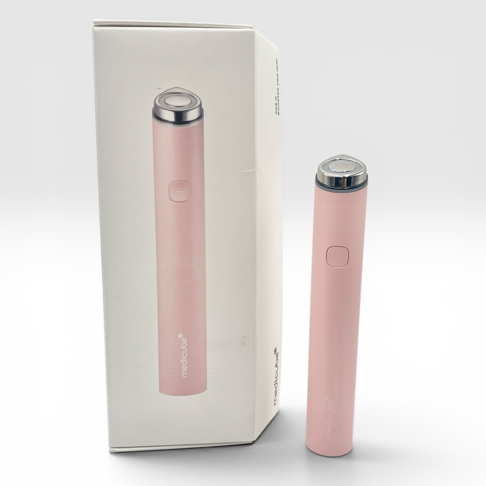 Medicube Age-R Booster Pro Mini Pink HR Skin Care Device Box Charger