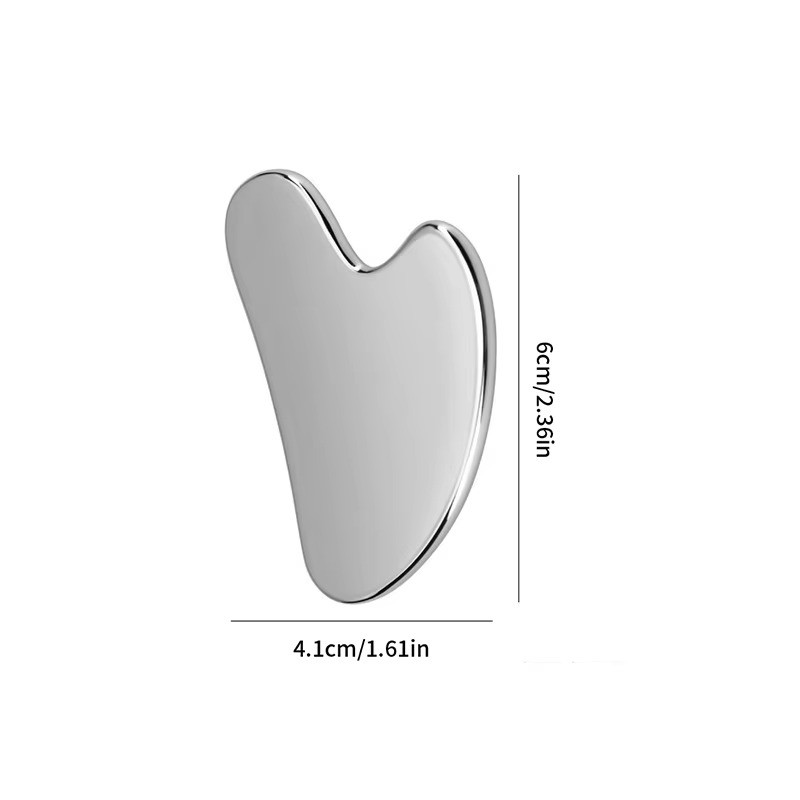Stainless Steel Gua Sha Facial Tools Guasha for Face Metal Gua Sha Tighten Skin