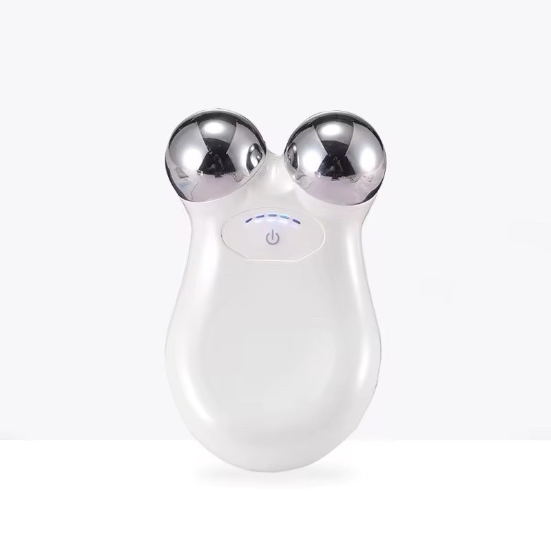 Rechargeable Electric Face & Neck Massager With 5 Moods- Portable Home Spa Tool