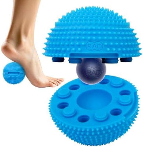 RAD The Original Neuro Ball – Foot Roller & Textured Massage Ball for Myofasc…