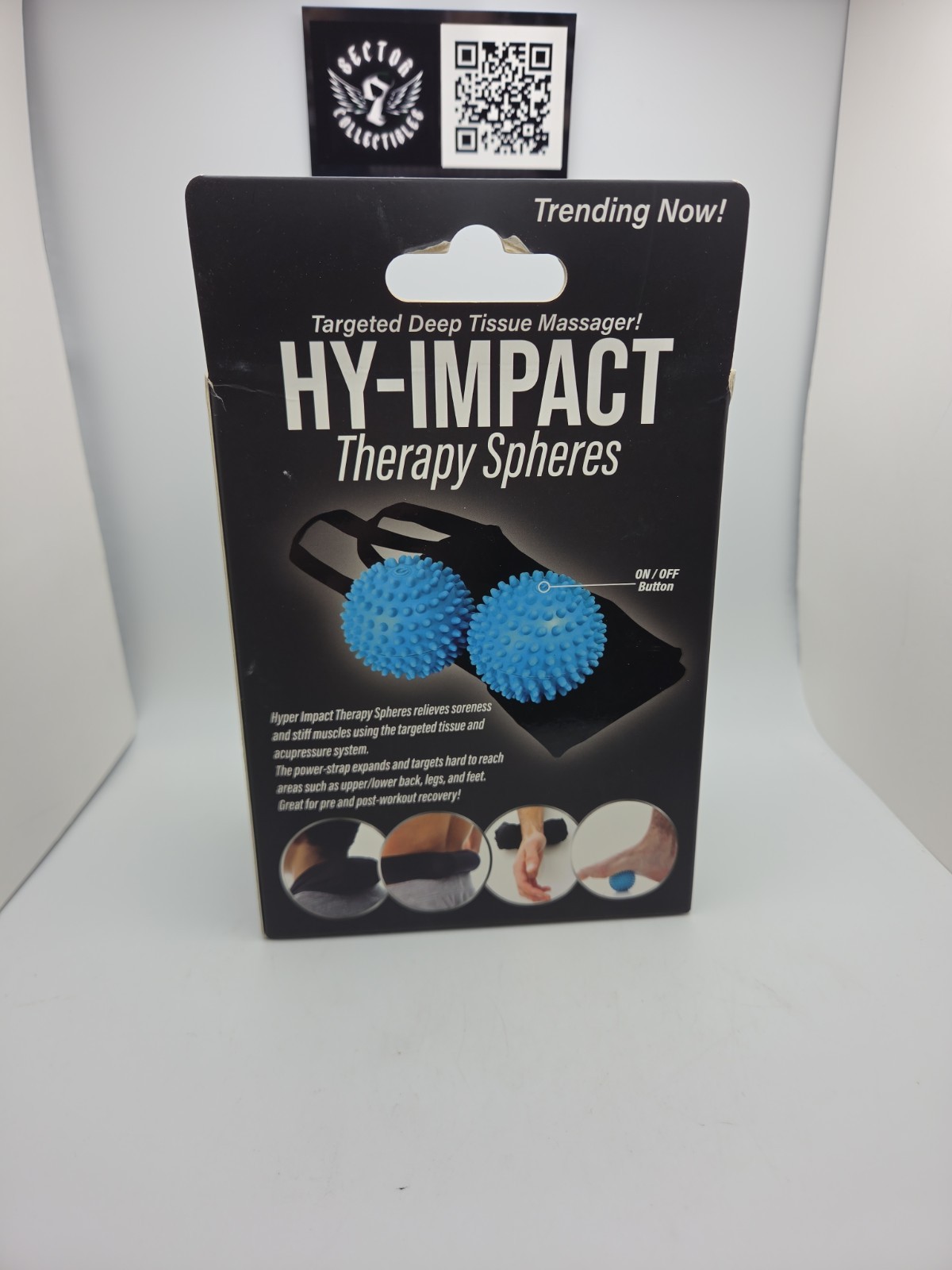 Hy-impact Massaging Therapy Spheres NEW Targeted Deep Tissue Massage Authentic