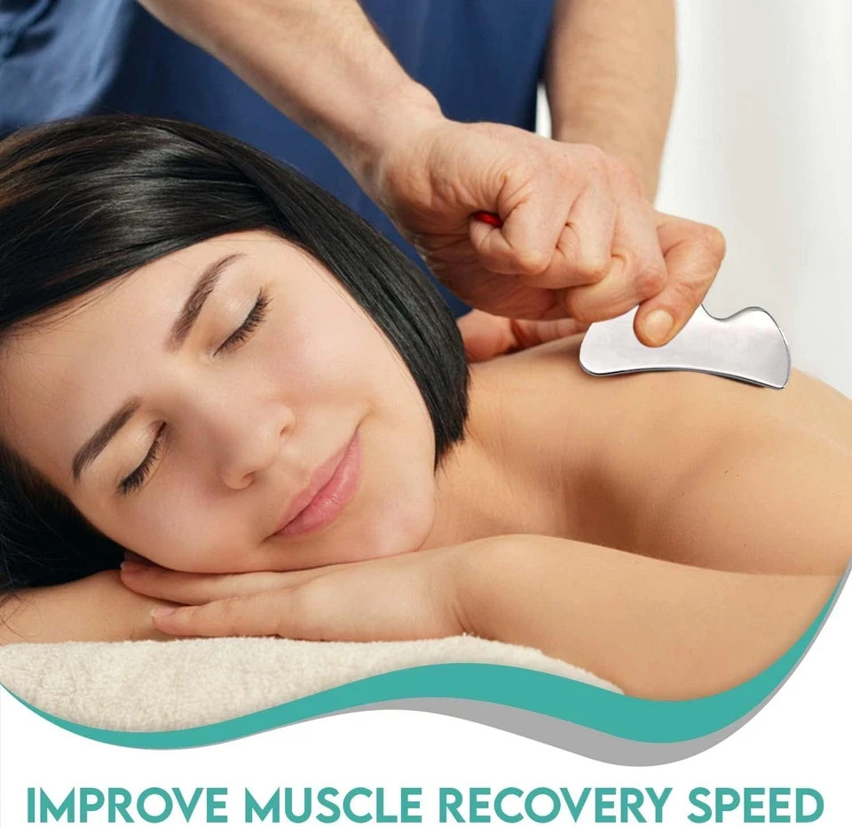 3-in-1 Muscle Scraper Tool Set for Deep Tissue Massage & Myofascial Release – St