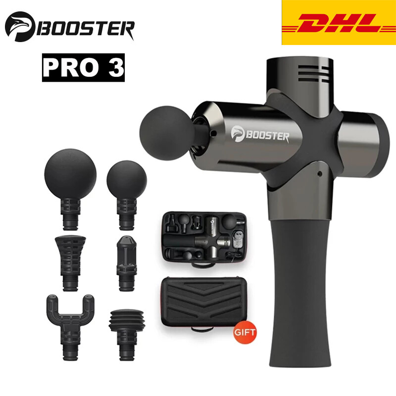 Booster Pro 3 Pro3 24V Deep Tissue Muscle Massage Gun Vibration Body Massager US
