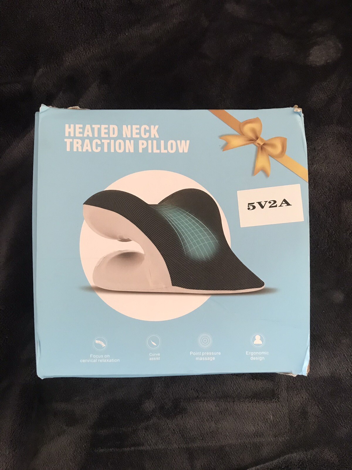 heated neck tractiom pillow