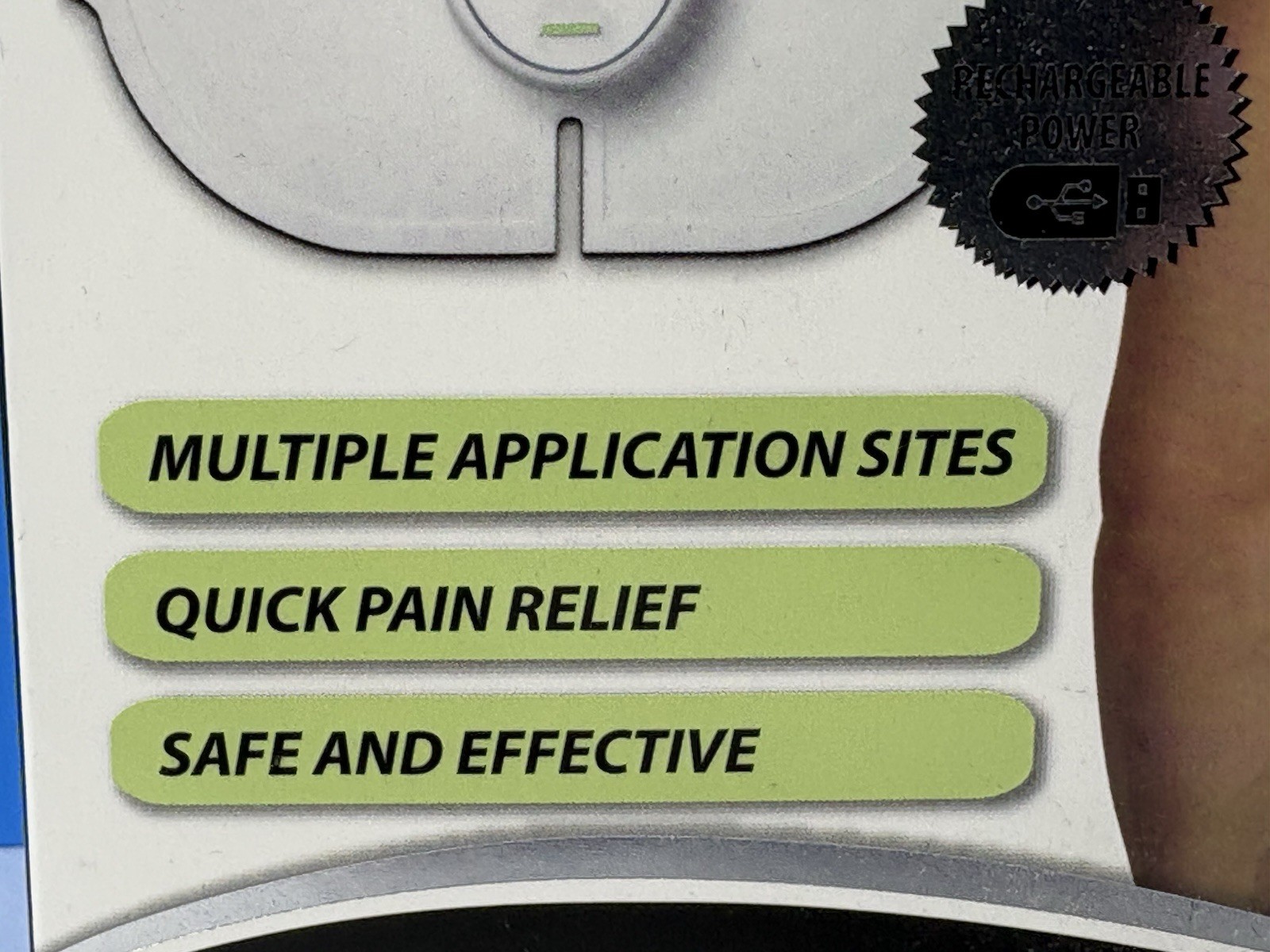 Veridian TENS Pain Management Solution Rechargeable 50 Use Gel Pads NEW FS