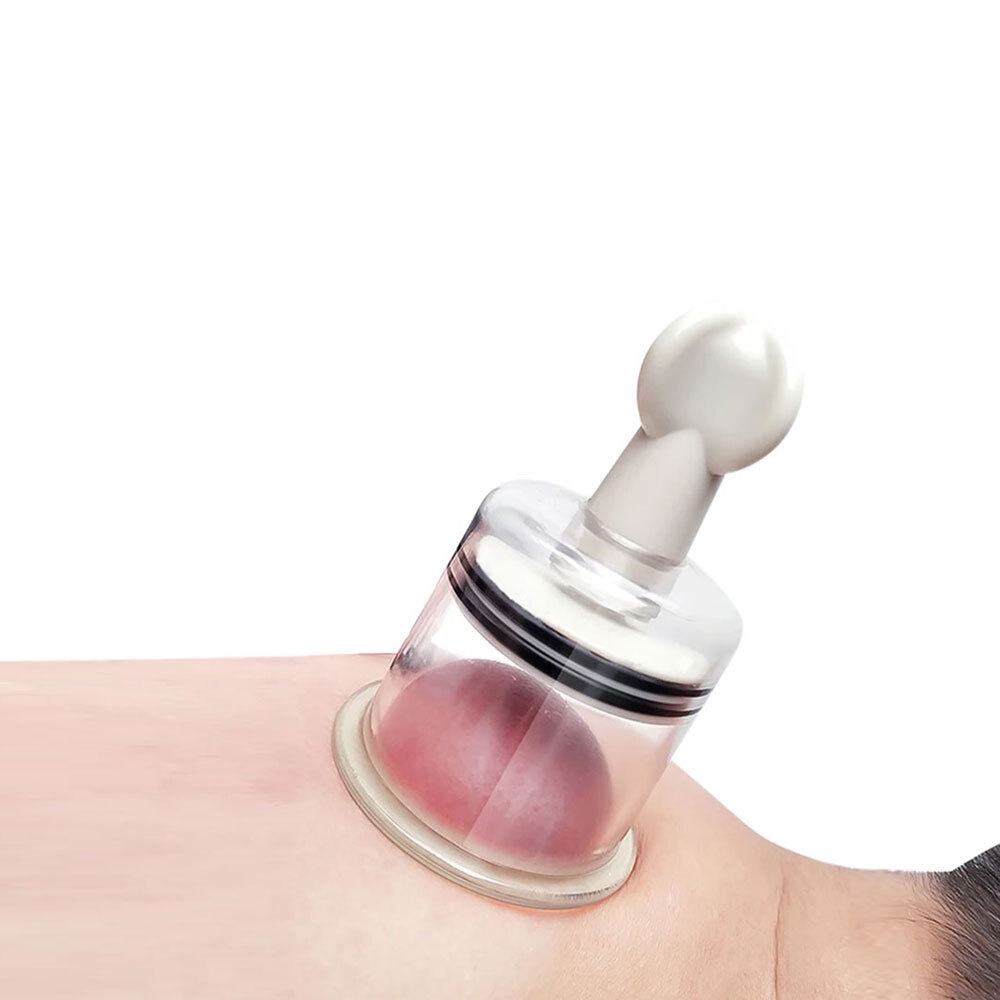 Nipple Sucking Vacuum Twist Cupping Sucker Breast Enhancer Enlarger Massager