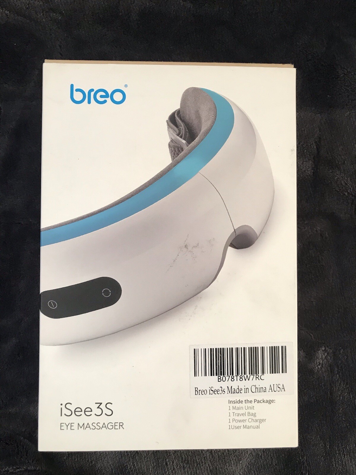 Breo iSee 3S Smart Eye Massager Heating Function Reduces Eye Strain