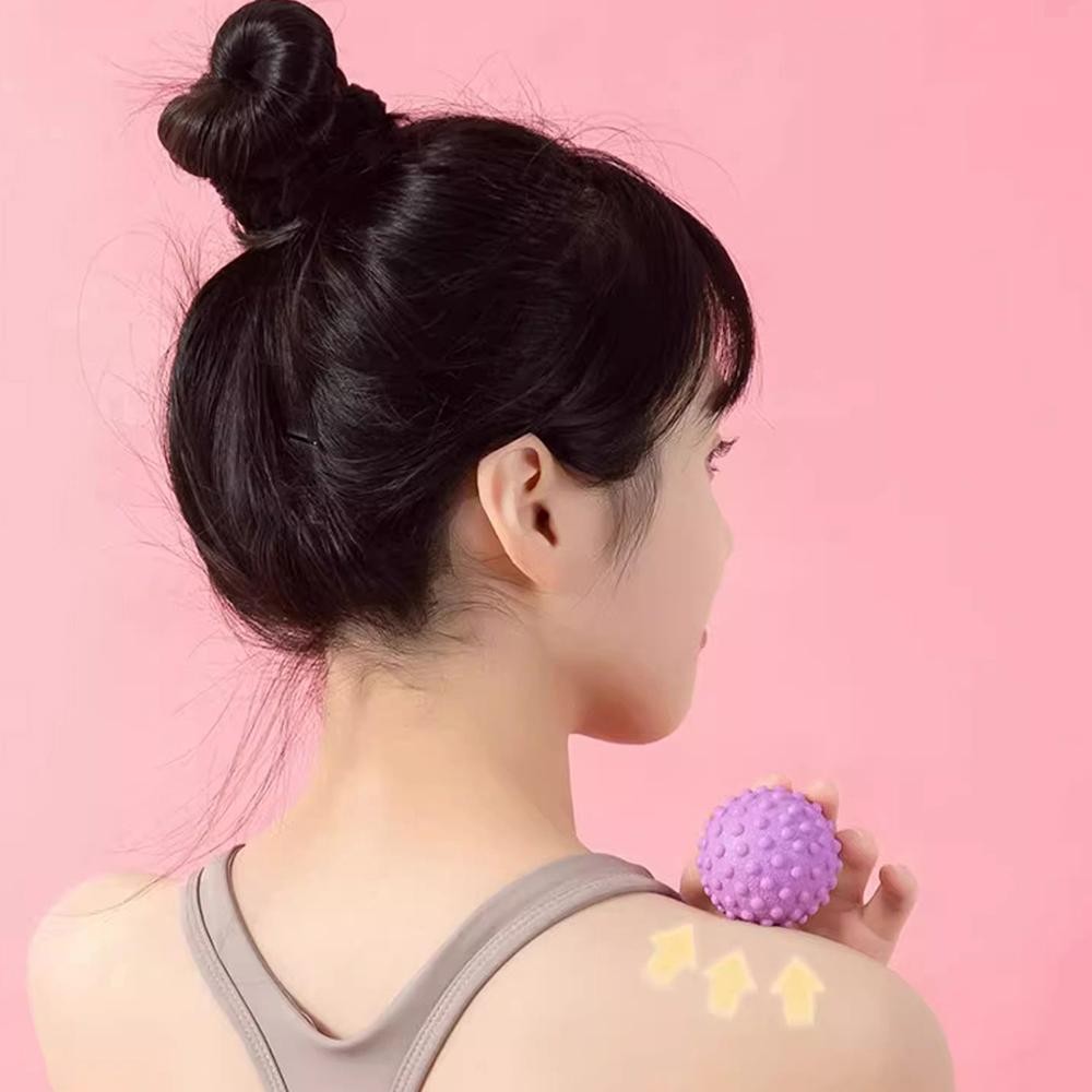 Fascia Massage Ball Raised Point Tpr Yoga Posture Master Waist Back Foot Relief