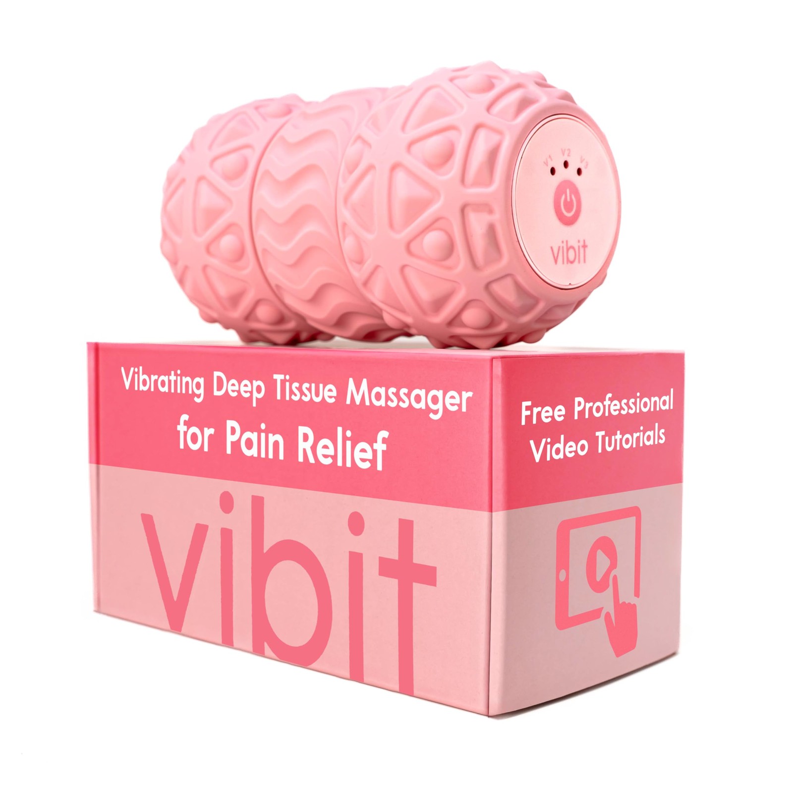 Vibit Vibrating Massager for Plantar Fasciitis, Pain Relief and Sciatica, Fo…