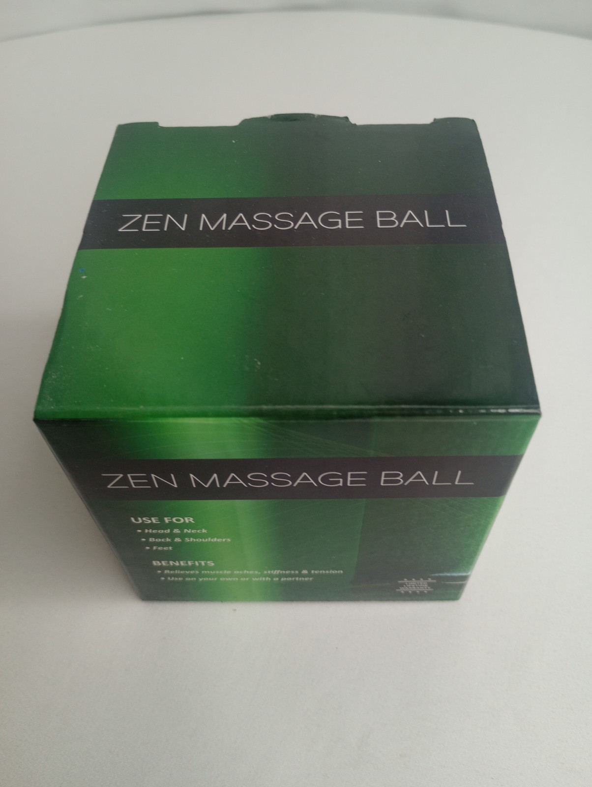 Zen Massage Ball by Innovage For Head Neck Feet Back & Shoulders