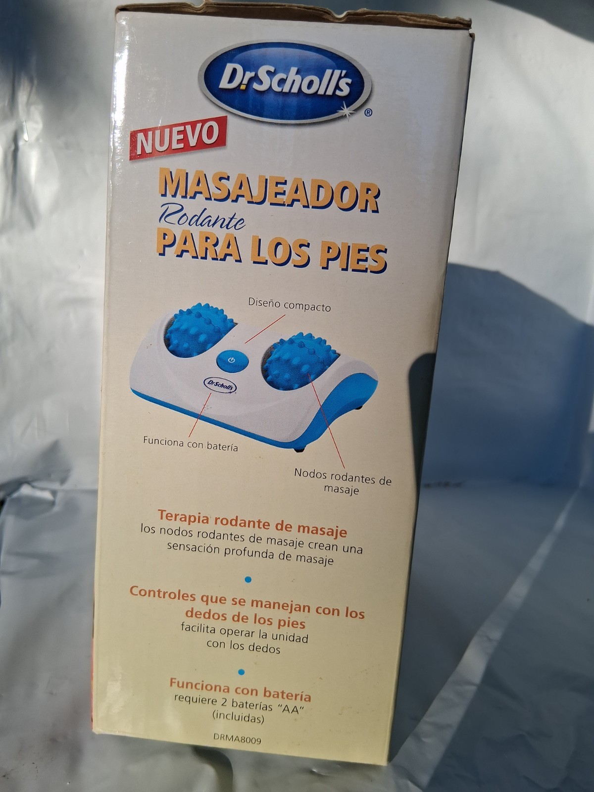 Dr. Scholl’s Rolling Foot Massager, Relax & Renew –